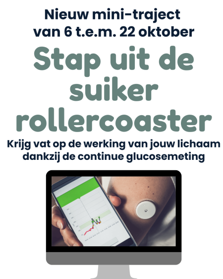 stap uit de suiker rollercoaster